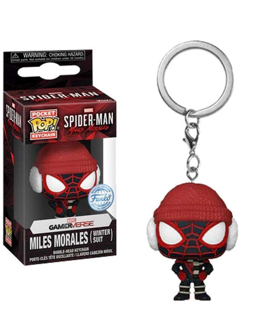 Funko Pocket Pop! Keychain - Spider-Man: Miles Morales - Miles Morales (Winter Suit)
