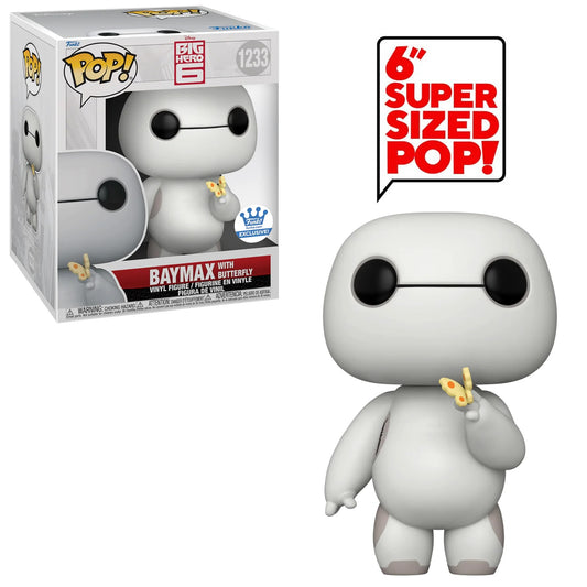 Funko Pop Disney Big Hero 6 - Baymax with Butterfly 6” Super Sized (Special edition)