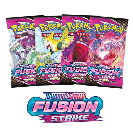 Pokemon sword and shield TCG Fusion Strike Booster Pack