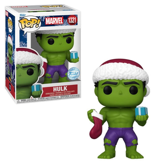 Funko Pop  Marvel - Green Hulk Holiday