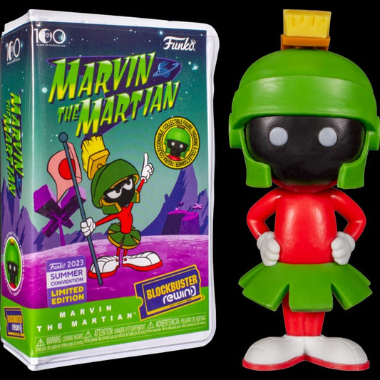 funko Blockbuster Rewind Marvin the Martian (2023 Summer Convention (with chance of chase)