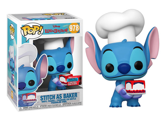 Funko Pop! Disney Lilo & Stitch #978 – Stitch as Baker (funko 2020 fall convention limited edition Exclusive)