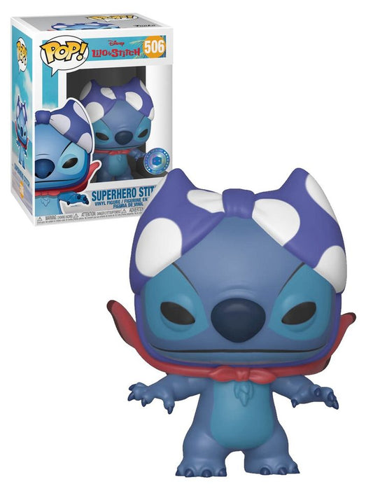 Funko Pop! Disney Lilo and Stitch -Superhero Stitch PIAB Exclusive