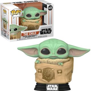 Mandalorian On Bantha With Baby Yoda Funko Pop - Star Wars: The