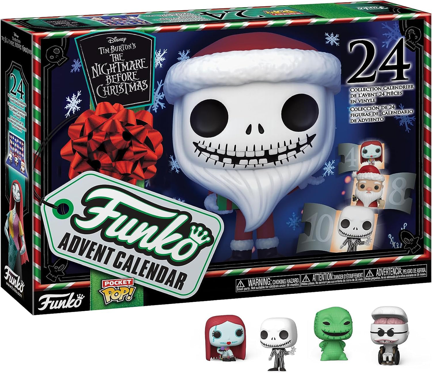 Funko Fnaf Advent Calendar: The Nightmare Before Christmas - 24 Pocket Pop! Vinyl Figuress