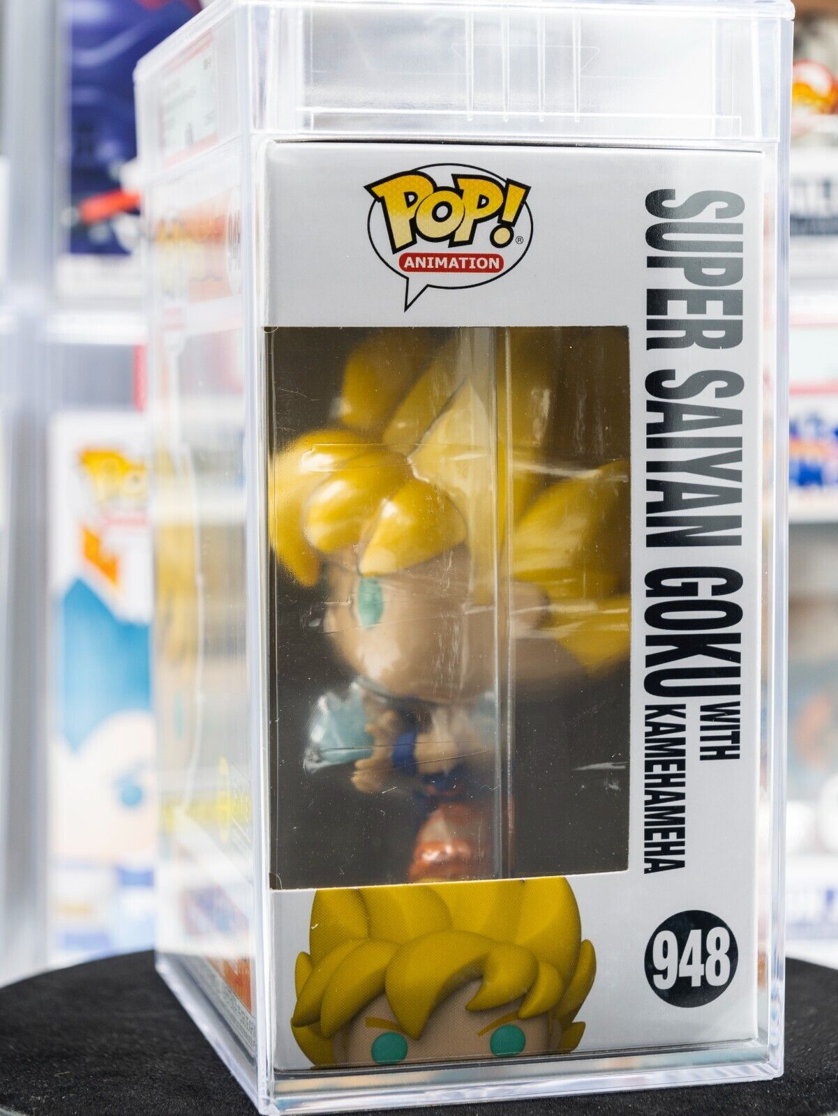 Funko POP Animation Dragon Ball Z - Super Saiyan Goku With Kamehameha yellow