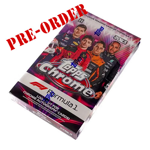 [Pre-Order] 2023 Topps Chrome  Formula 1 - Hobby Box