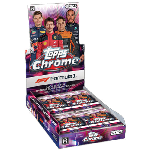 [Pre-Order] 2023 Topps Chrome  Formula 1 - Hobby Box