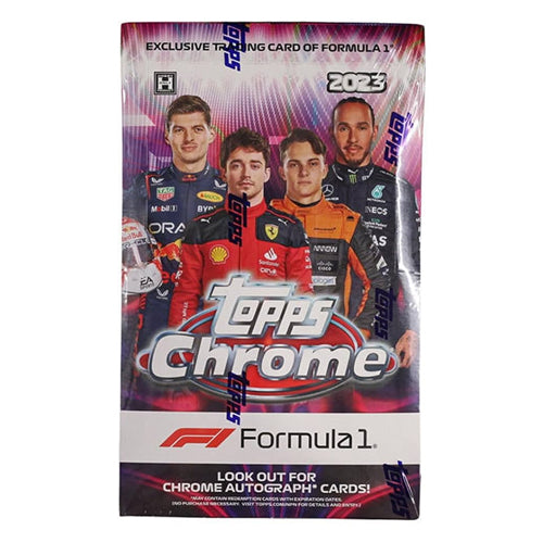 [Pre-Order] 2023 Topps Chrome  Formula 1 - Hobby Box