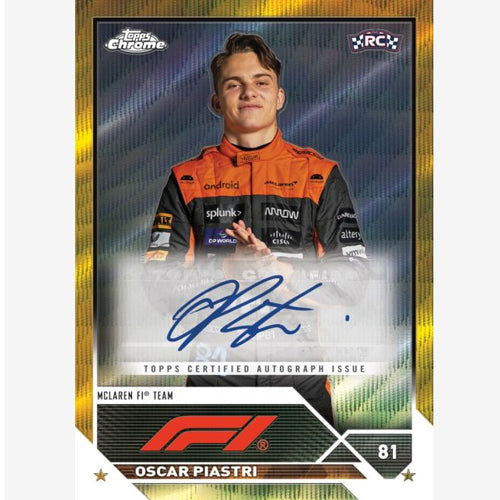 [Pre-Order] 2023 Topps Chrome  Formula 1 - Hobby Box